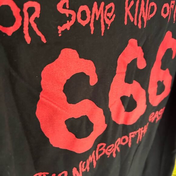 Iron Maiden The Number Of The Beast 666 ~ Black T-Shirt Size Large - Picture 9 of 14